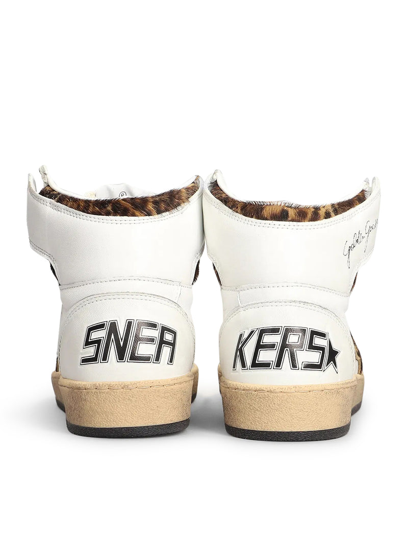 SKY-STAR SNEAKERS WITH LEO PONYSKIN INSERTS