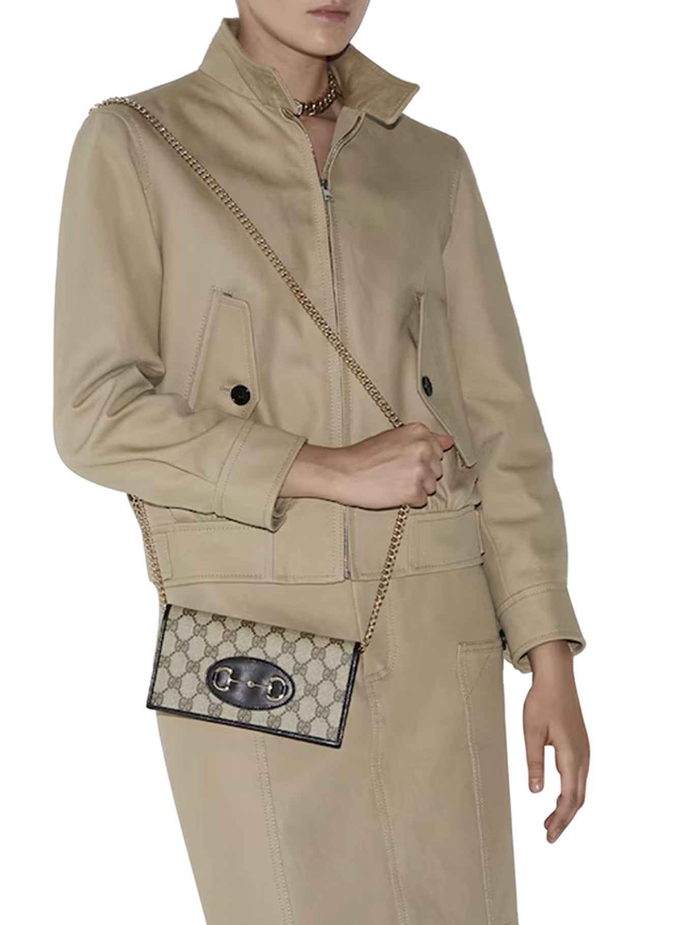 1955 HORSEBIT WALLET WITH CHAIN