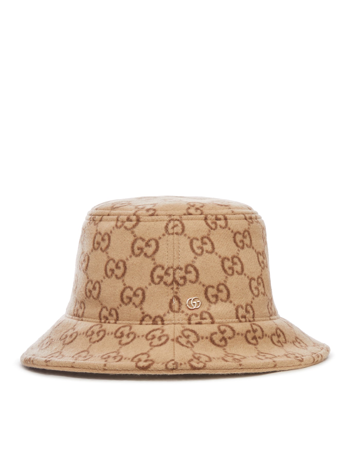 GG JACQUARD WOOL BOB HAT