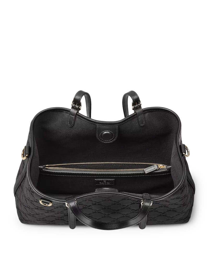 GG EMBLEM MEDIUM SIZE SHOPPING BAG