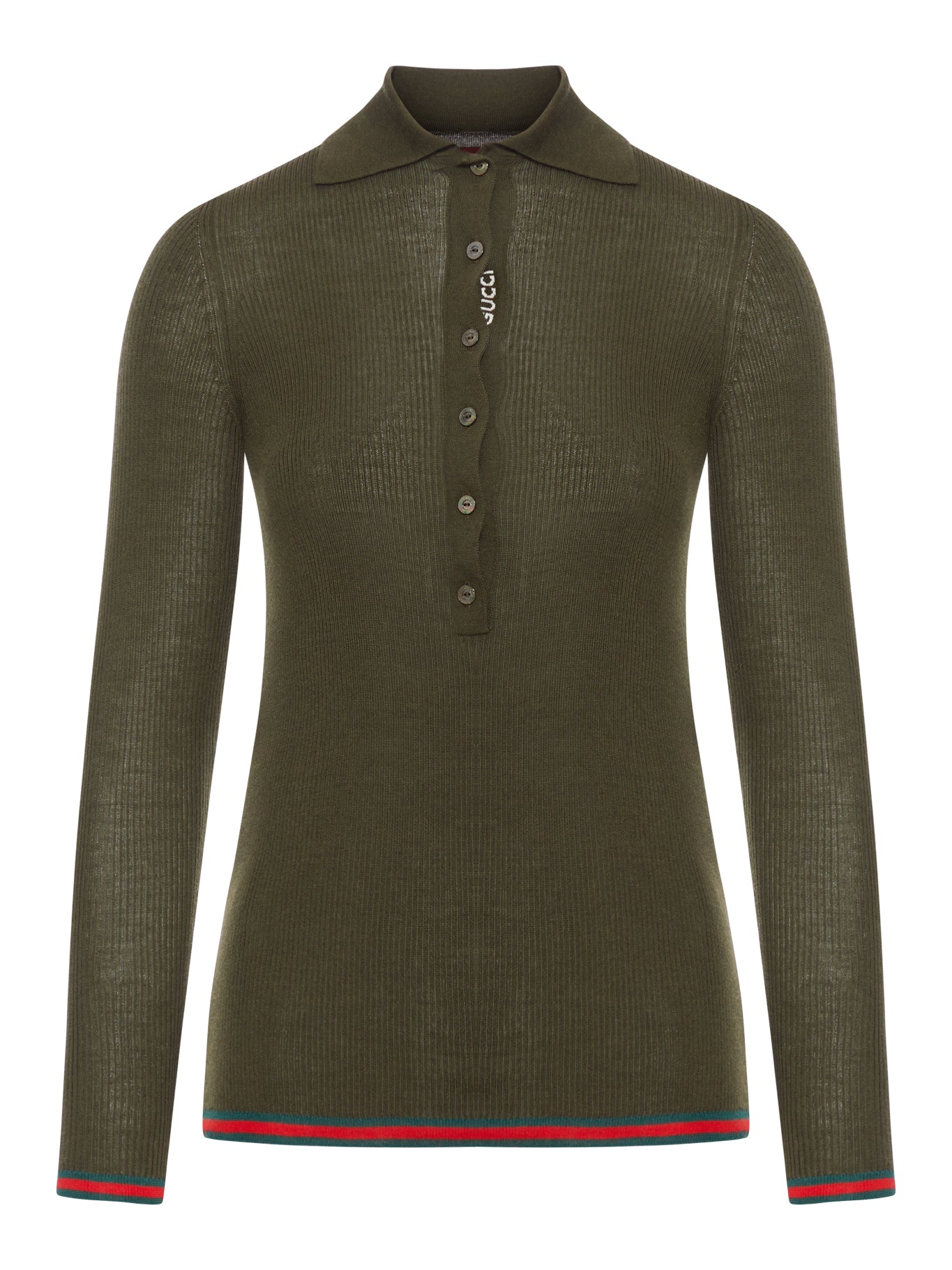 CASHMERE AND SILK POLO