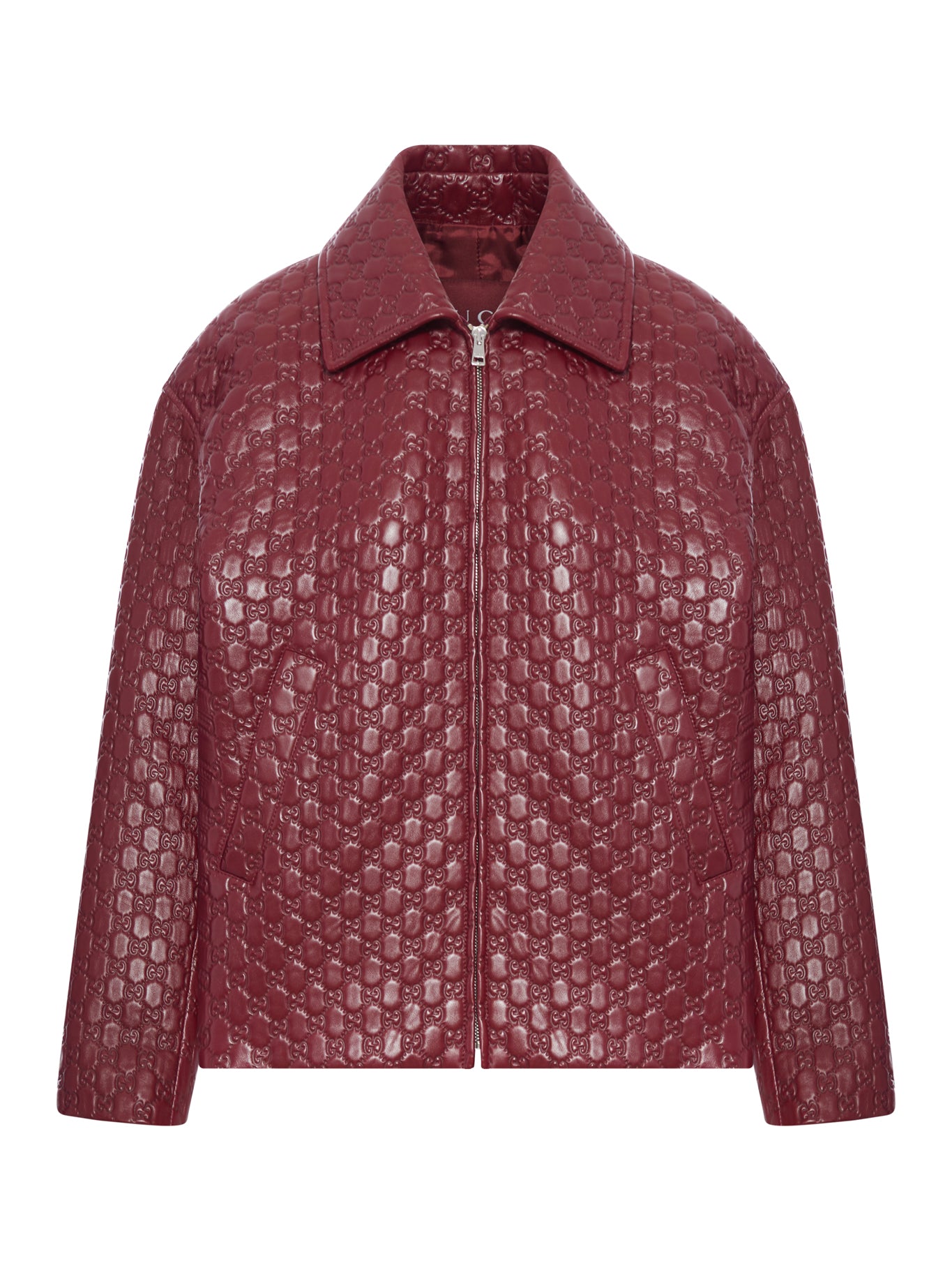 OVERSIZE JKT ALL OVER GG EMBOS