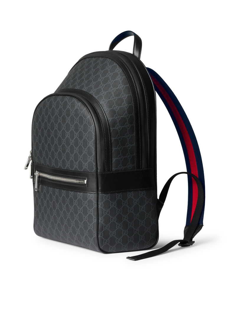 BLACK GG BACKPACK MEDIUM SIZE