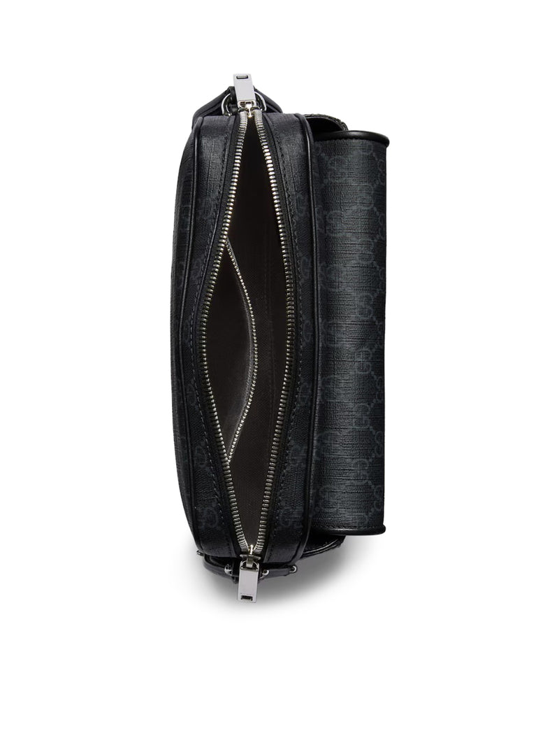SMALL BLACK GG SHOULDER BAG