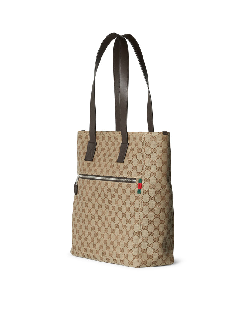 MEDIUM SIZE GG FABRIC SHOPPING BAG