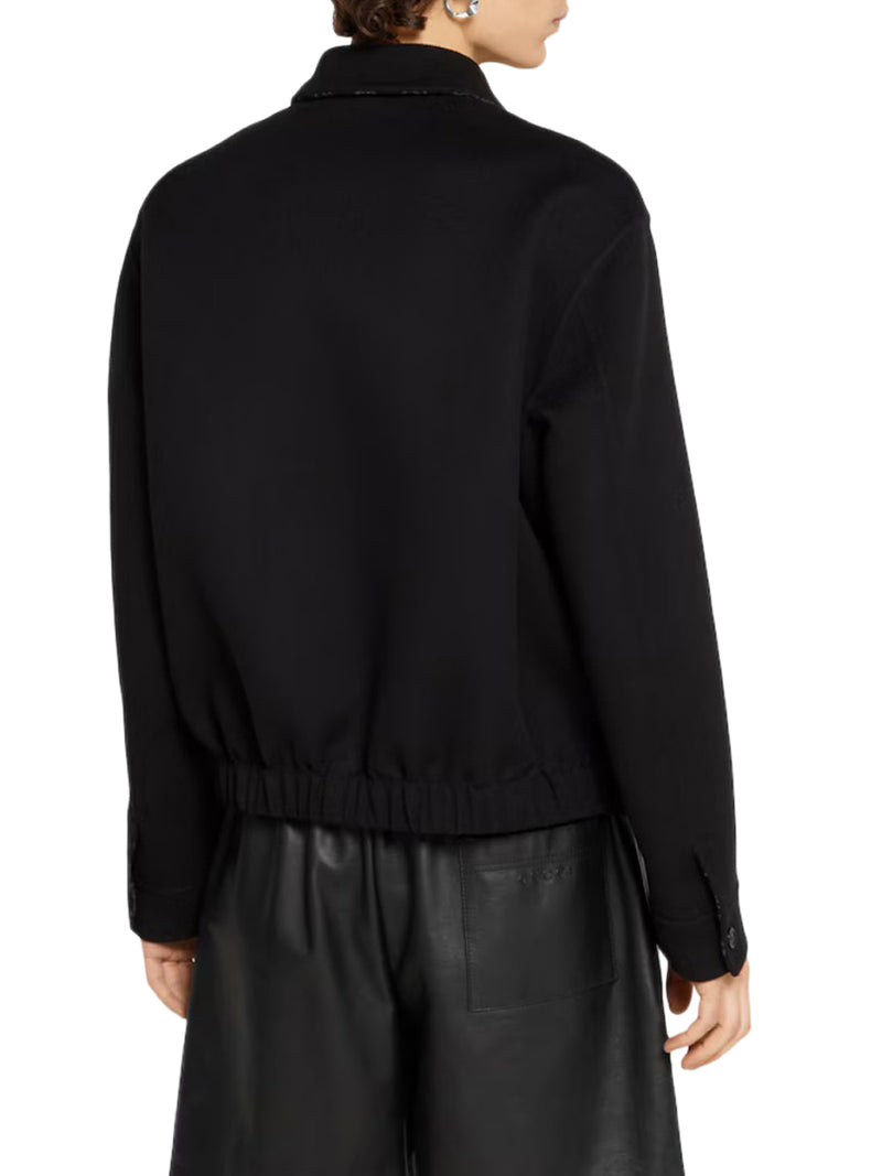 WOOL JACKET WITH ZIP