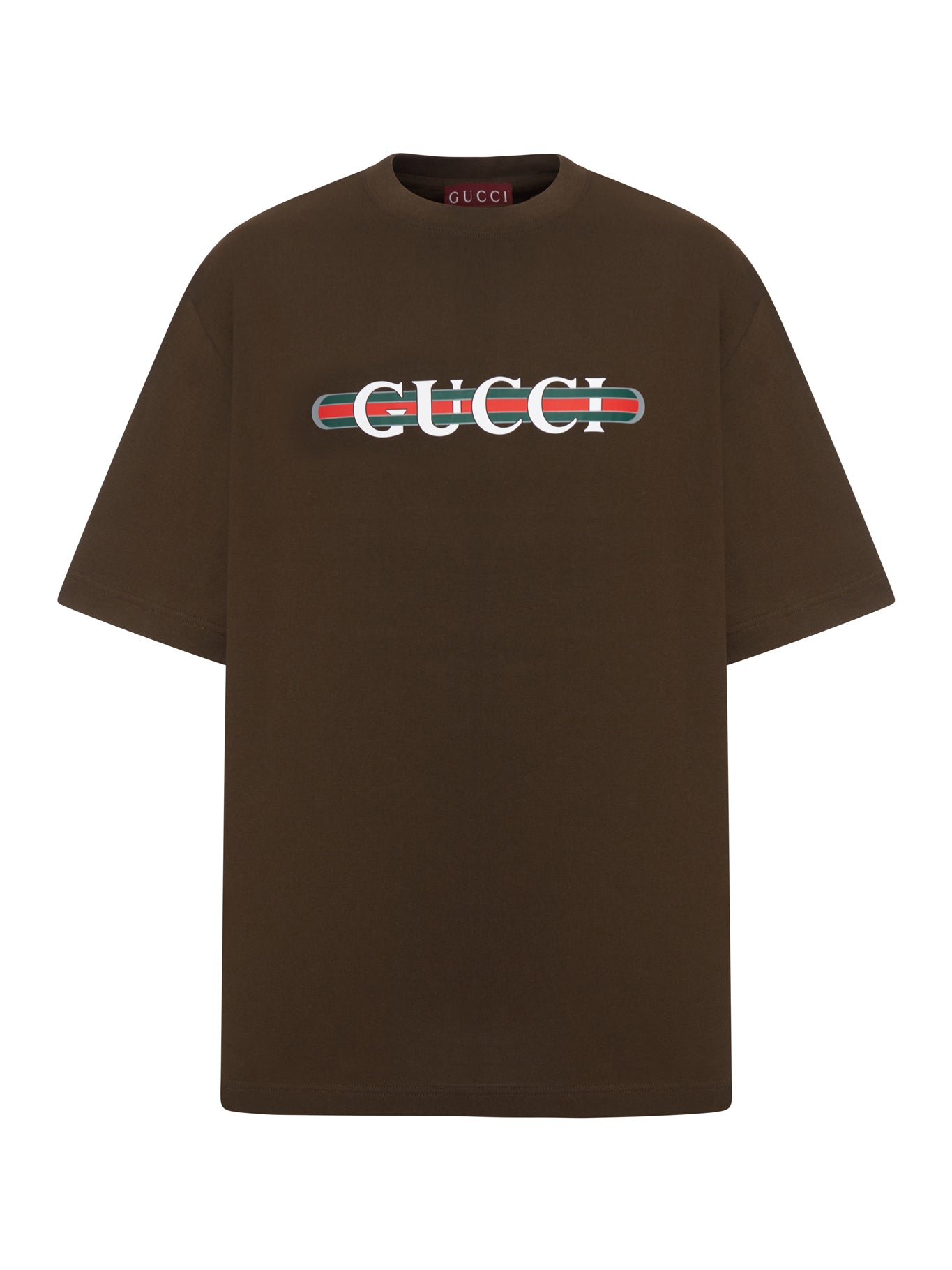 HEAVY COTTON JERSEY T-SHIRT WITH PRINT