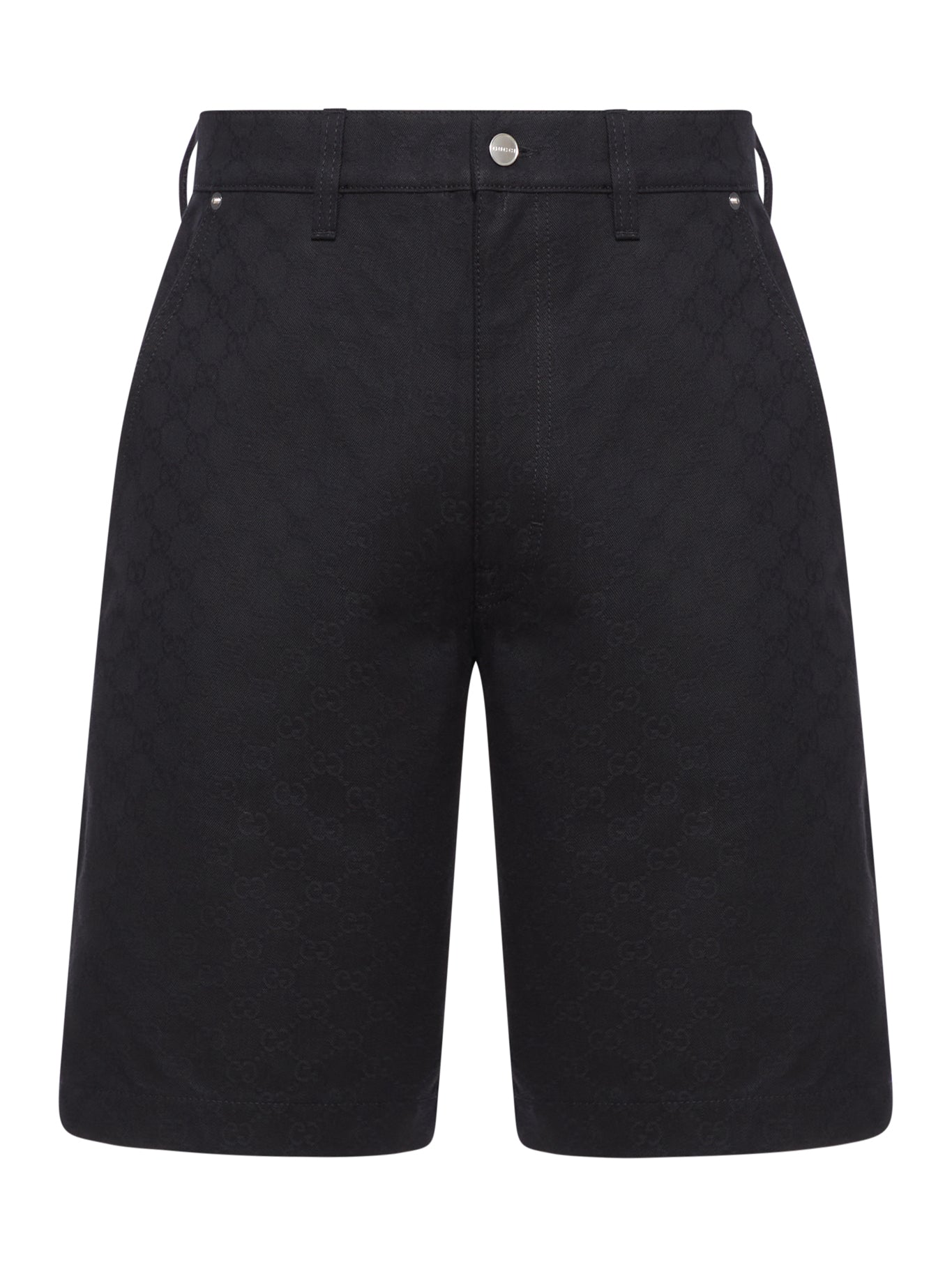 JACQUARD BERMUDA SHORTS WITH GG MONOGRAM