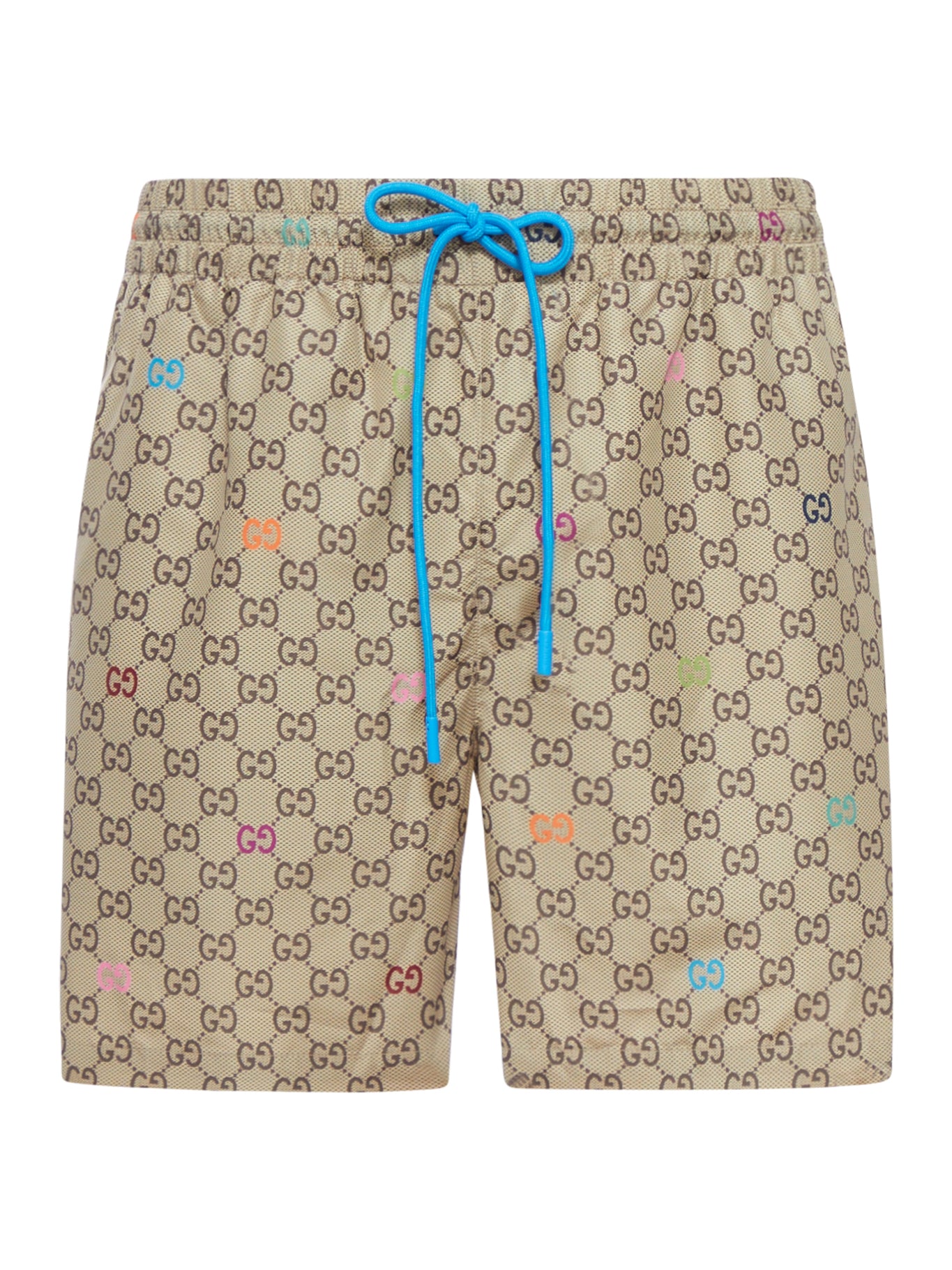 PRINTED TECHNICAL POPLIN SWIMSUIT