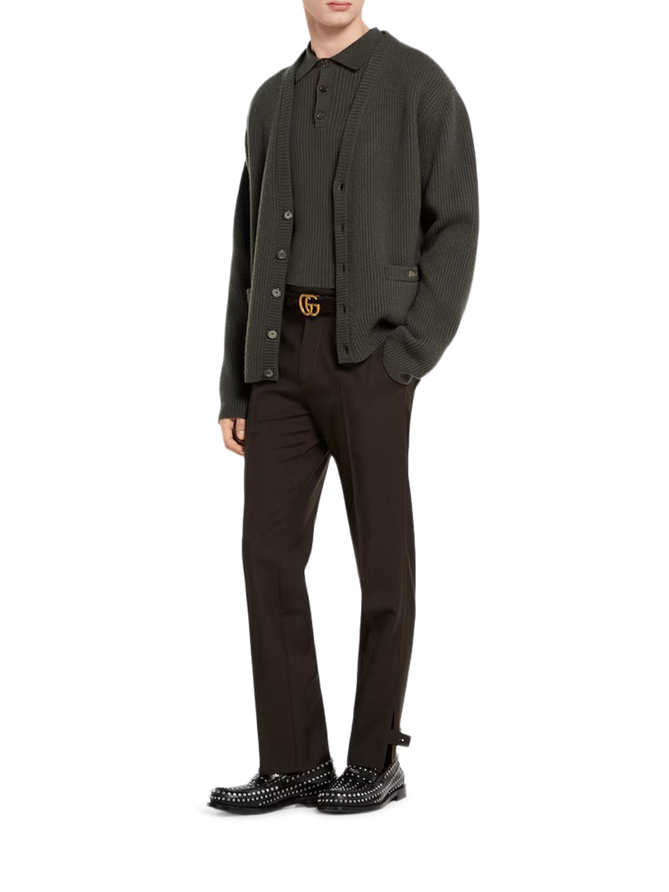 CASHMERE BLEND CARDIGAN