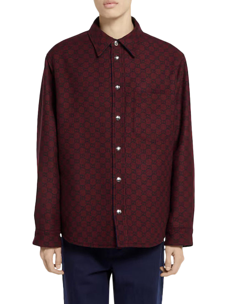 REVERSIBLE DENIM AND FLANNEL SHIRT