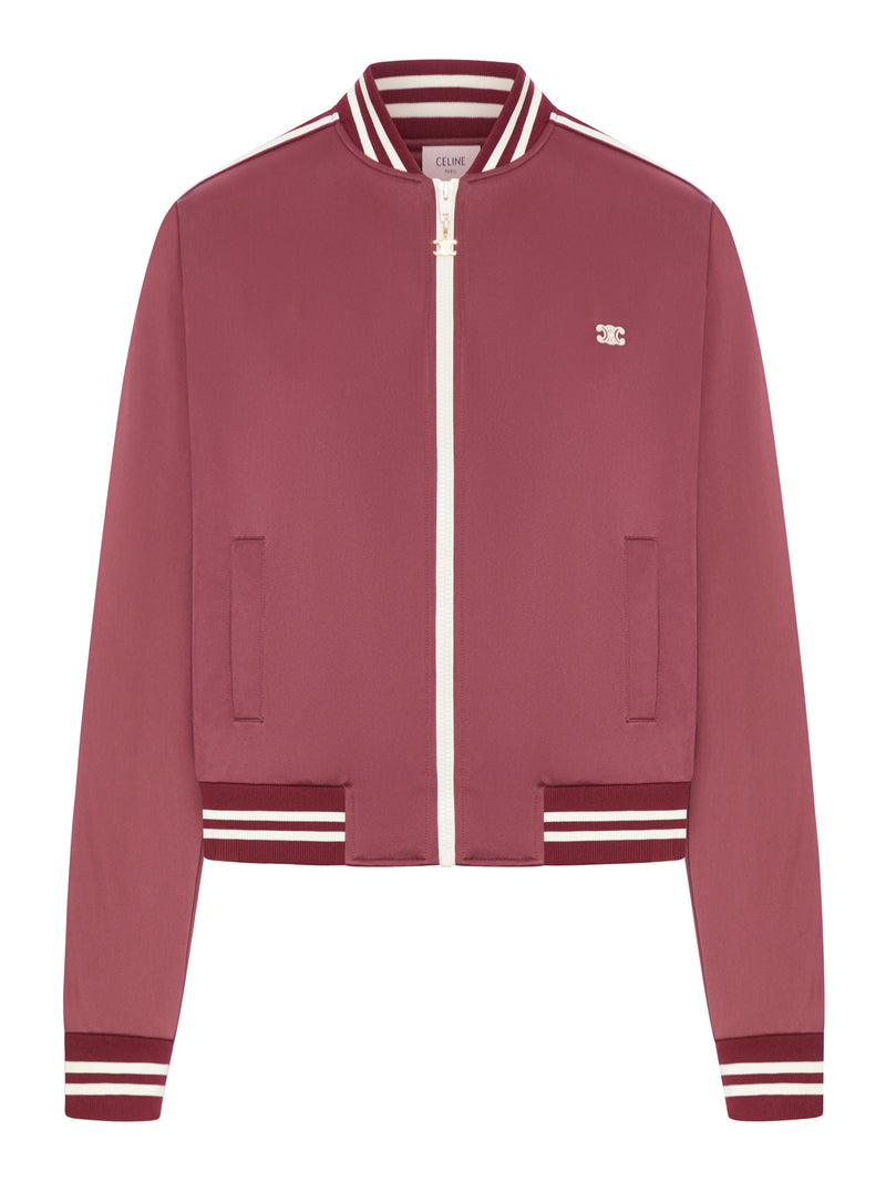 TEDDY JACKET WITH TRIOMPHE LOGO