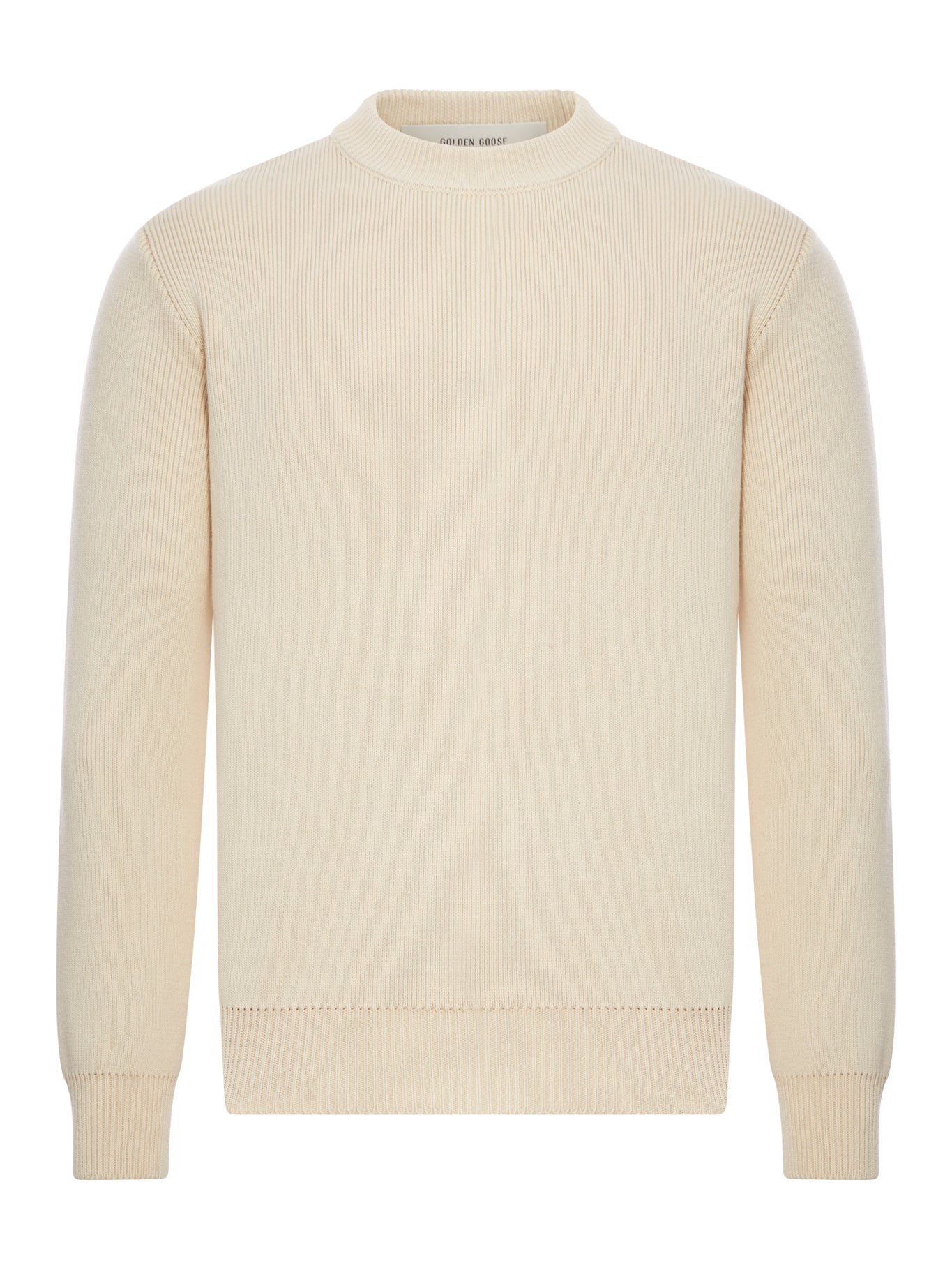CREW NECK COTTON SWEATER
