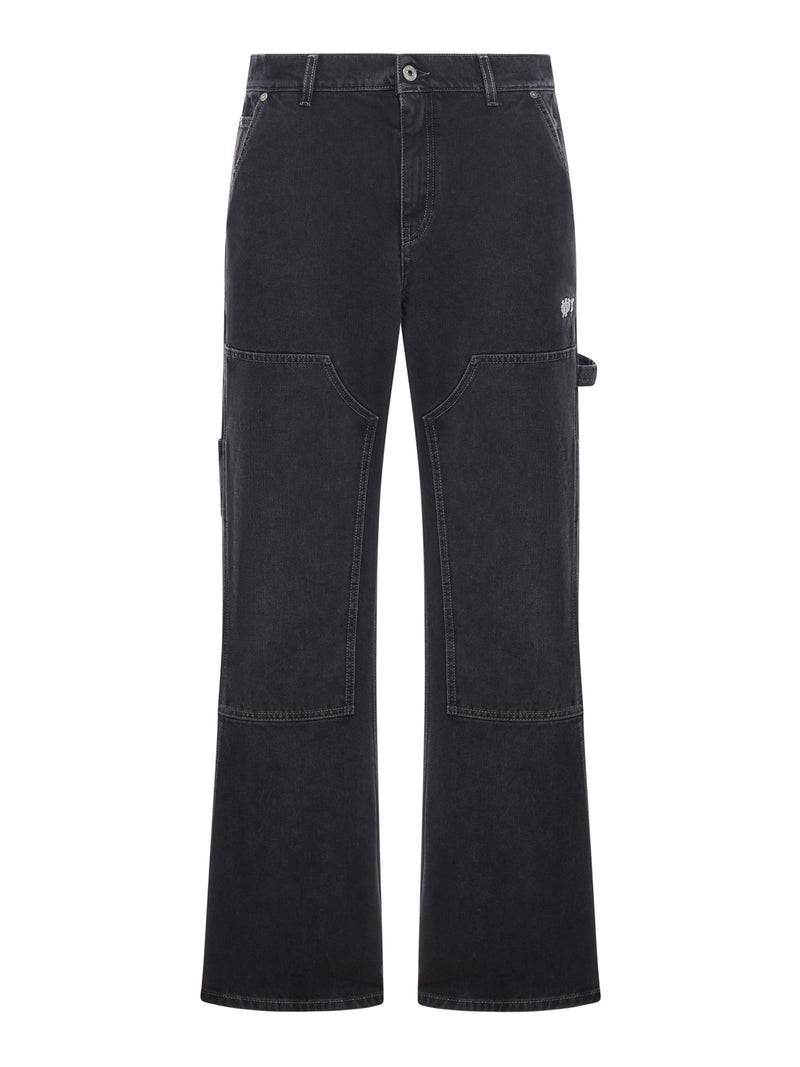 VINTAGE GOTHIC CARPENTER JEANS IN DENIM