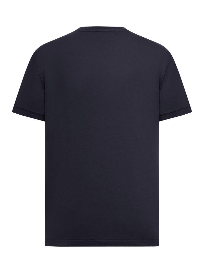 COTTON T-SHIRT WITH LOGO COMPASS