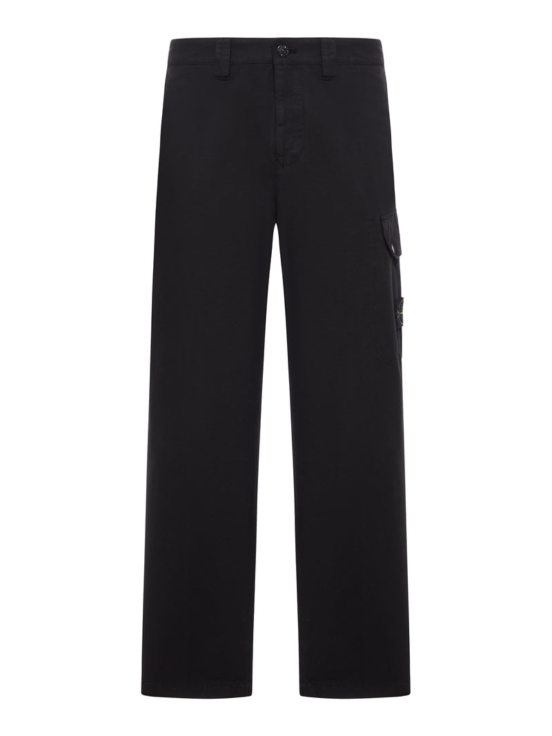 WIDE COTTON TROUSERS