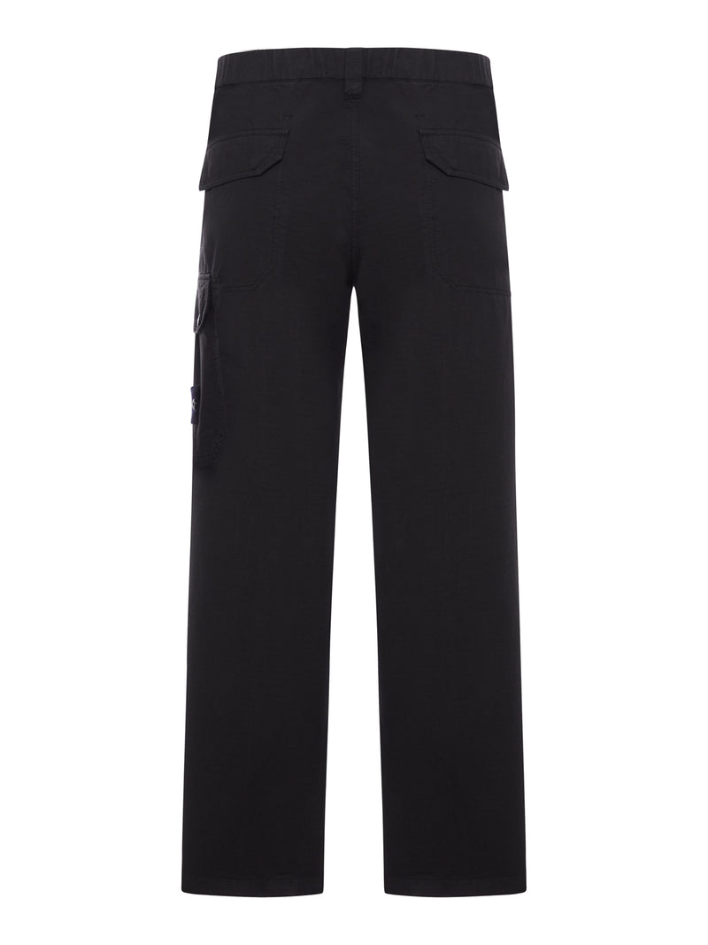 WIDE COTTON TROUSERS