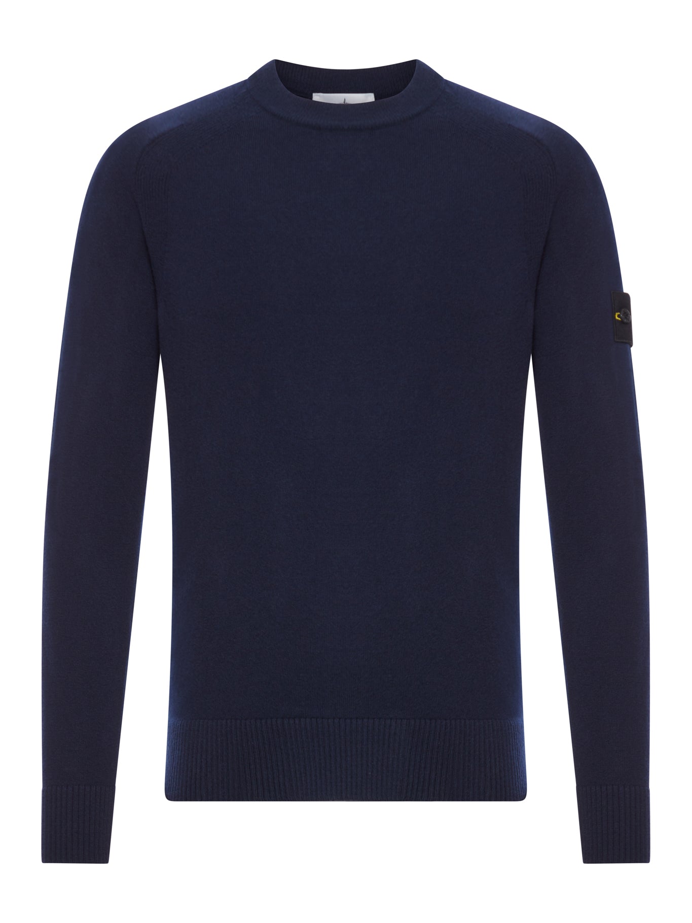 COMPASS LOGO CREW NECK WOOL SWEATER