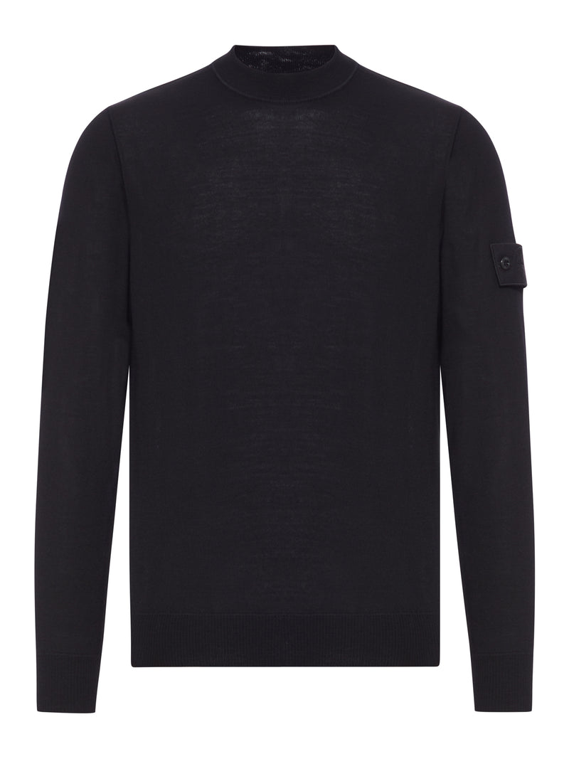 CREW NECK WOOL SWEATER