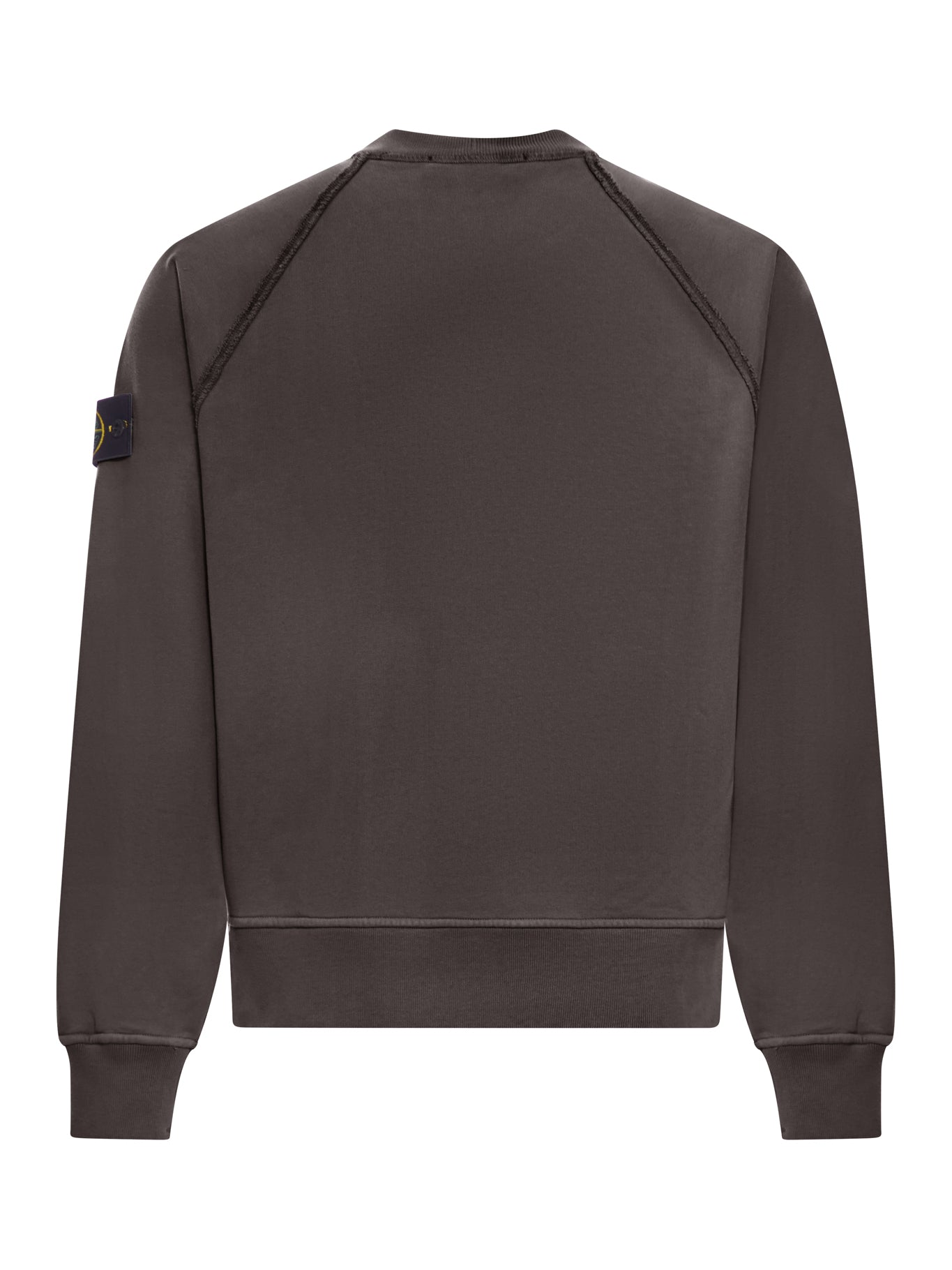 CREW NECK SWEATSHIRT IN ORGANIC BRUSHED COTTON