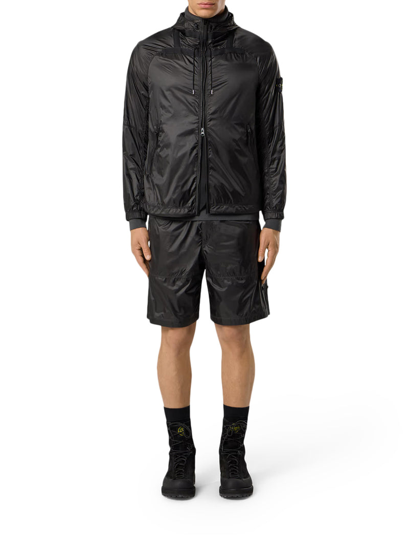 LIGHTWEIGHT HOODED JACKET WITH ANTI-DROP