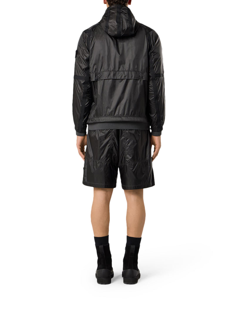 LIGHTWEIGHT HOODED JACKET WITH ANTI-DROP