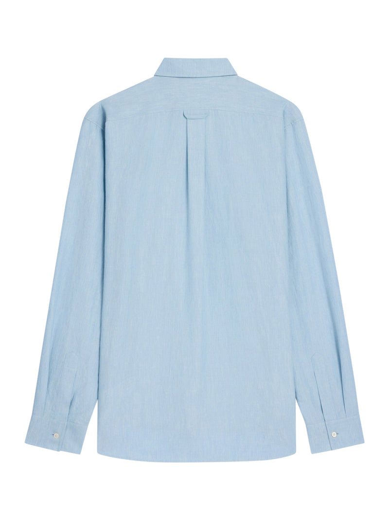 loose cotton chambray shirt