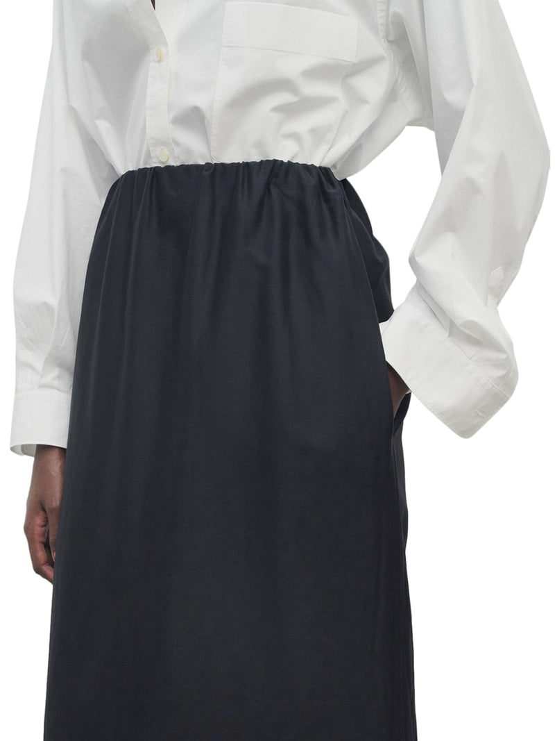 SAUL COTTON AND SILK SKIRT