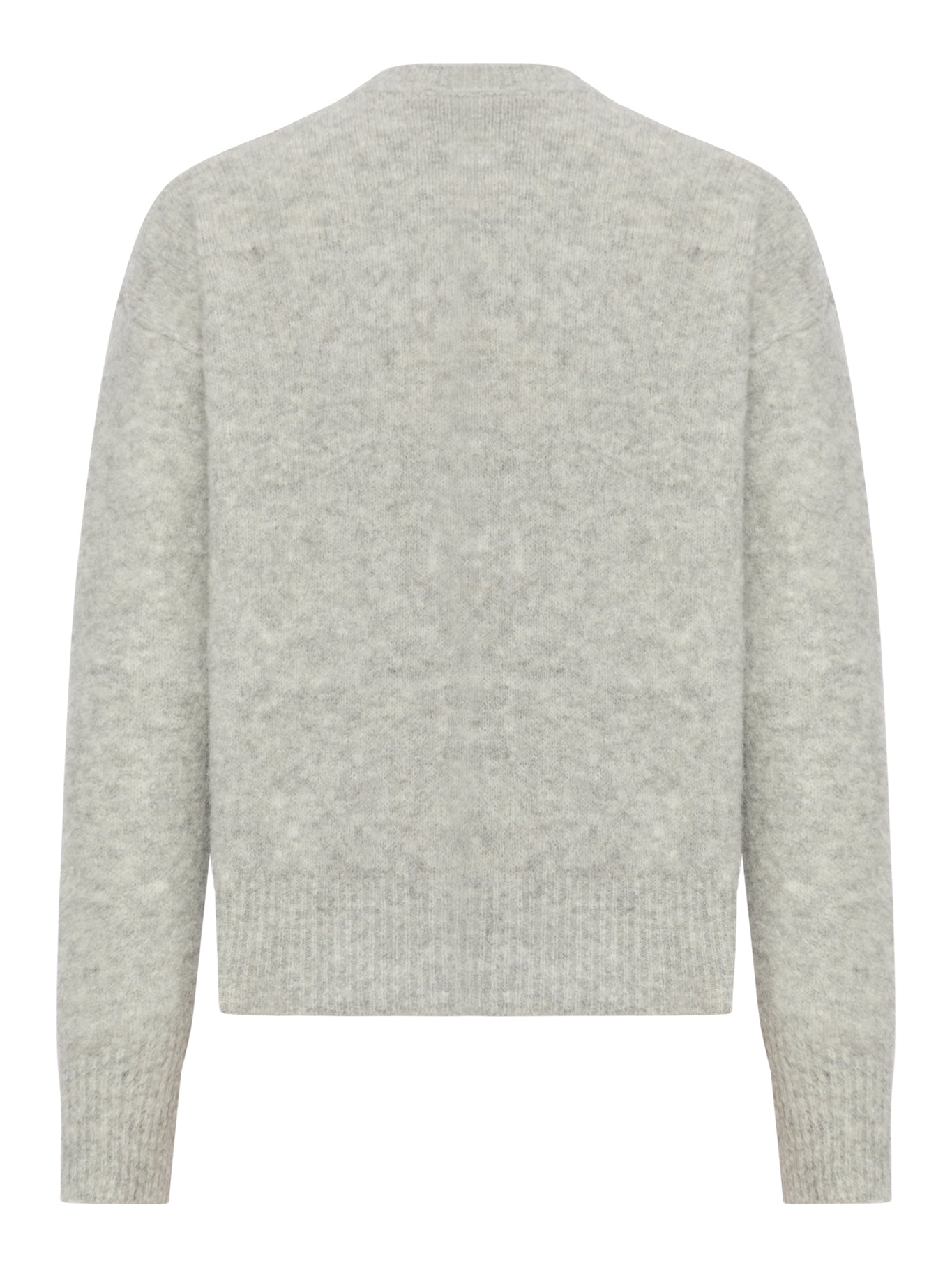 CREW NECK ALPACA WOOL SWEATER