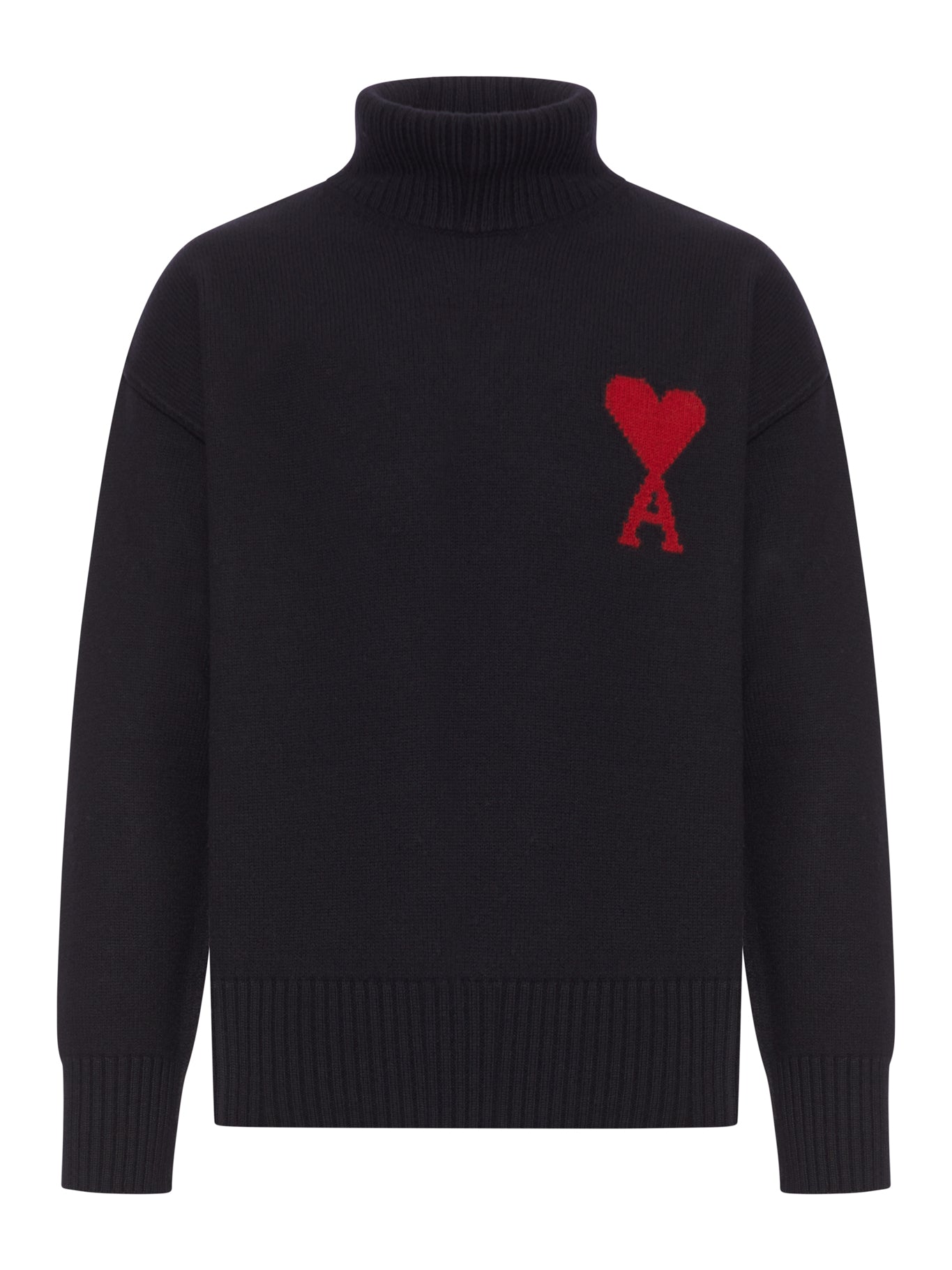 AMI DE COEUR WOOL HIGH NECK SWEATER
