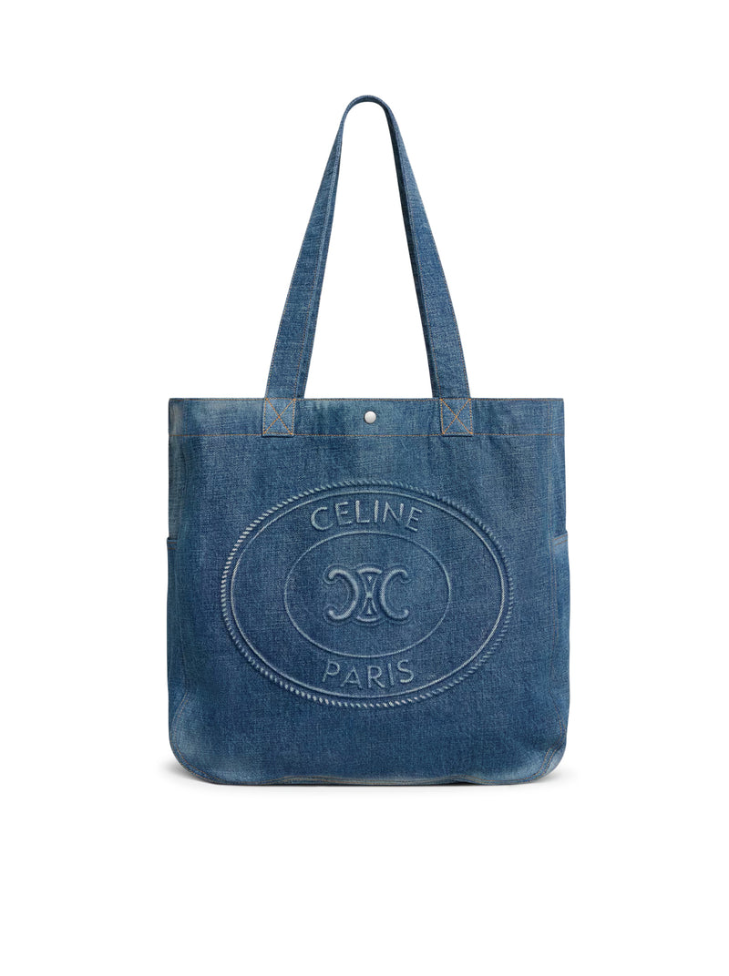 LARGE CABAS DENIM BAG WITH CELINE – Suit Negozi Row LARGE CABAS DENIM BAG WITH CELINE – Suit Negozi Row