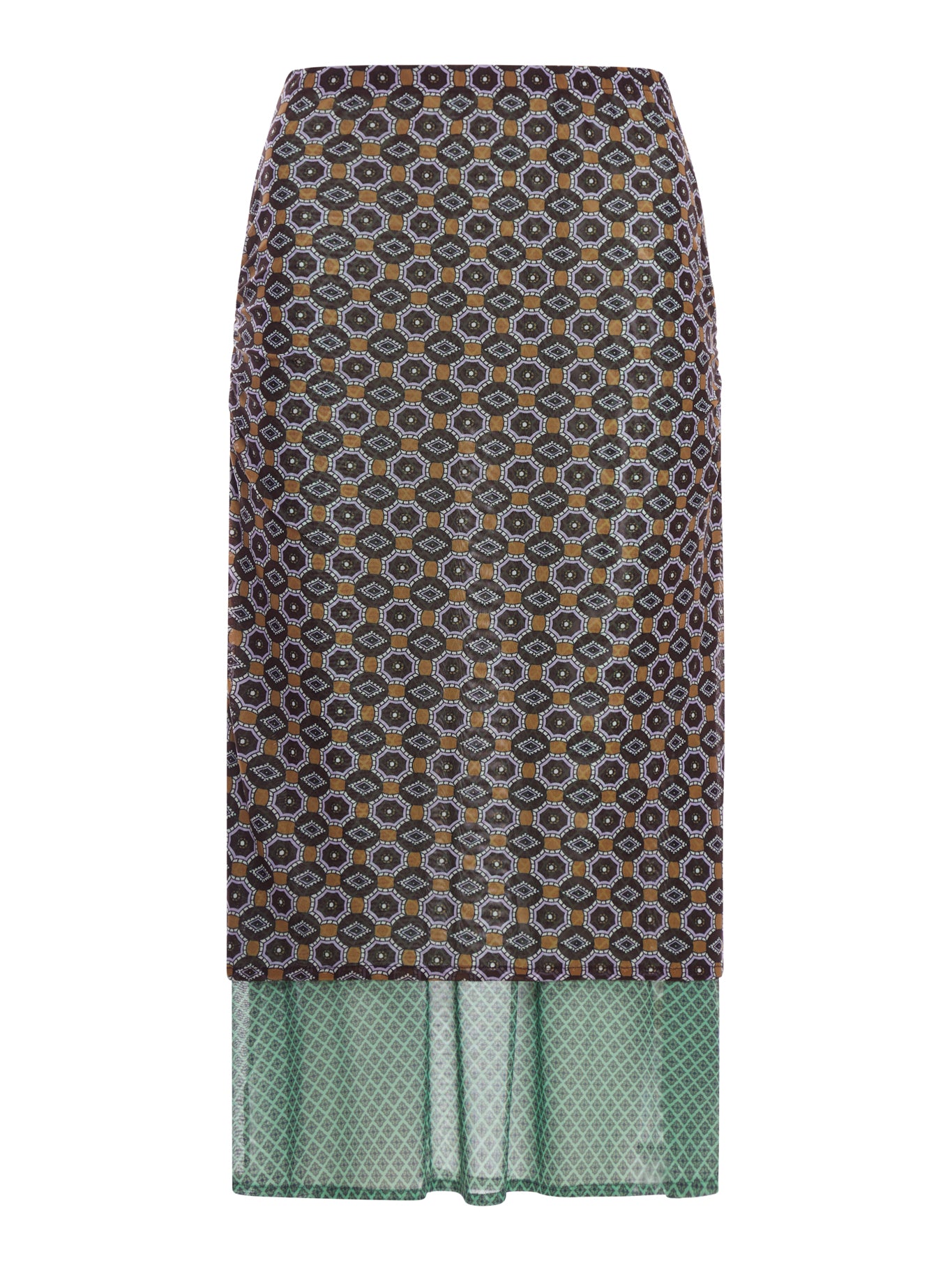 DOUBLE LAYERED SKIRT