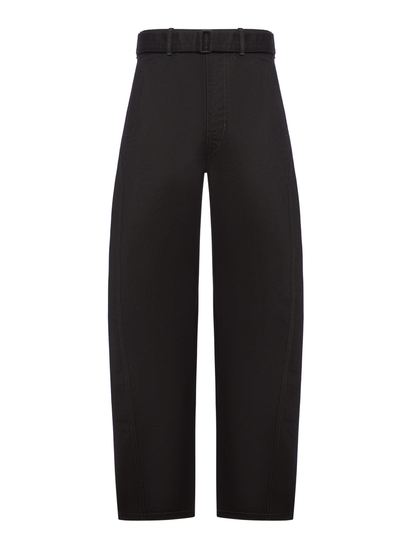 TWISTED BELTED PANTS
