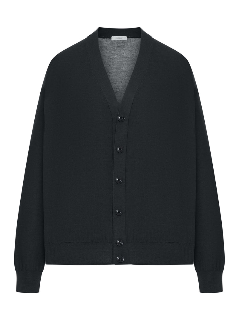 TWISTED WOOL CARDIGAN