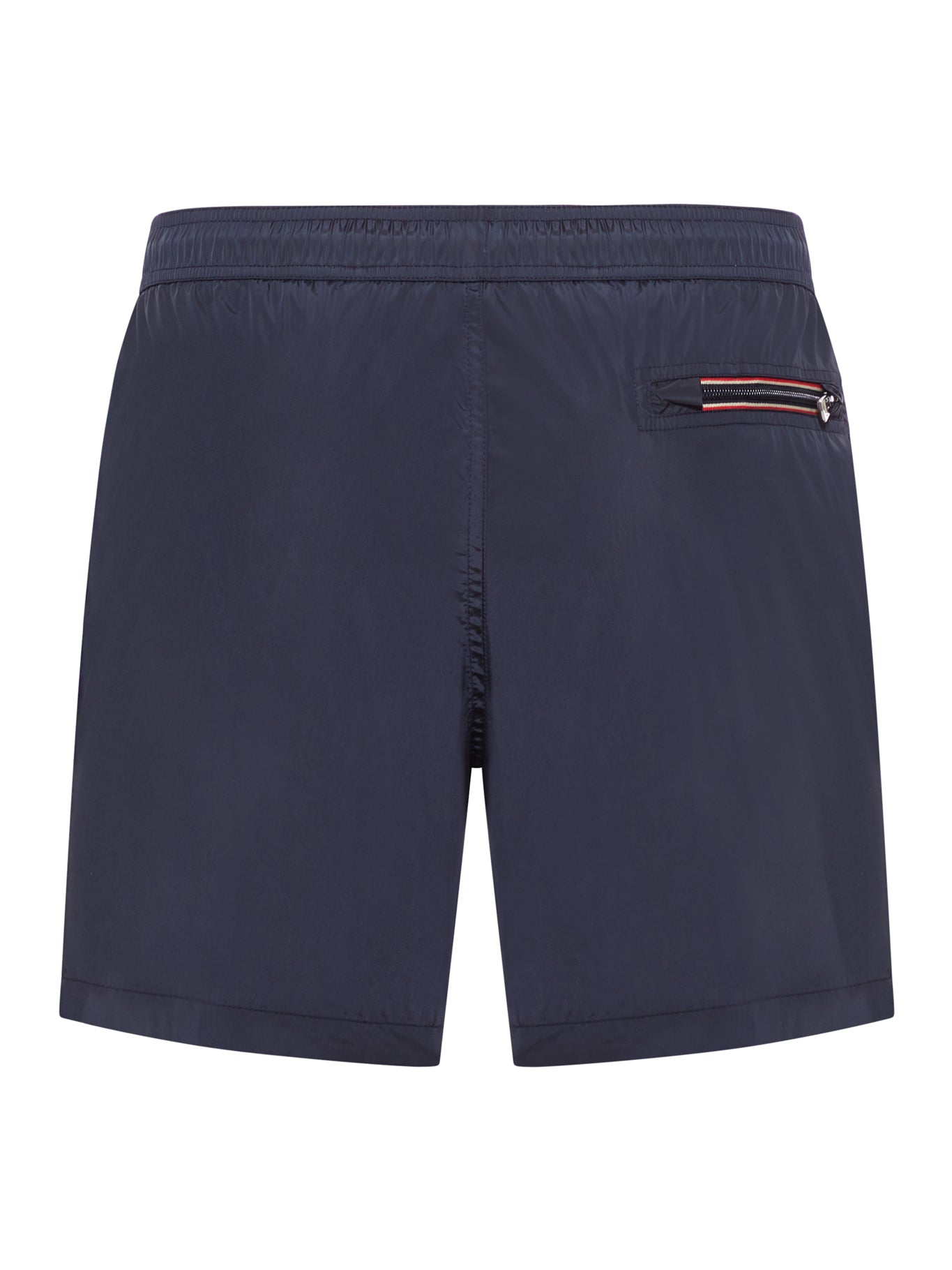 SWIM SHORTS WITH LOGO PATCH