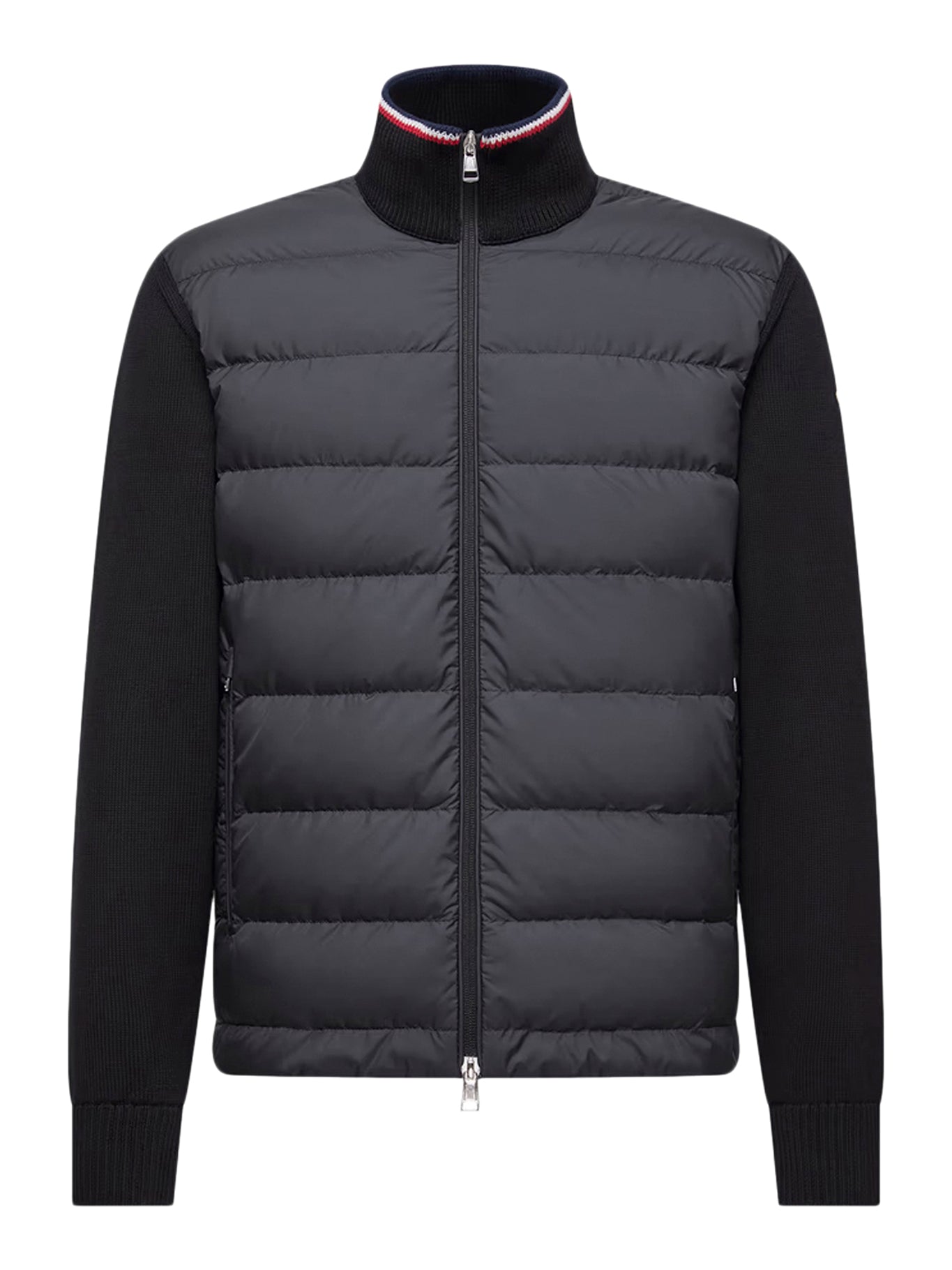 COTTON PADDED CARDIGAN WITH ZIP