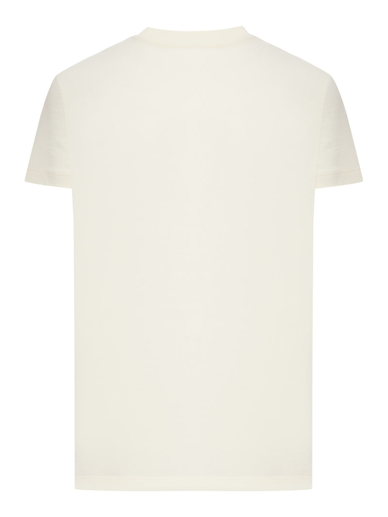 T-SHIRT WITH EMBROIDERED LOGO