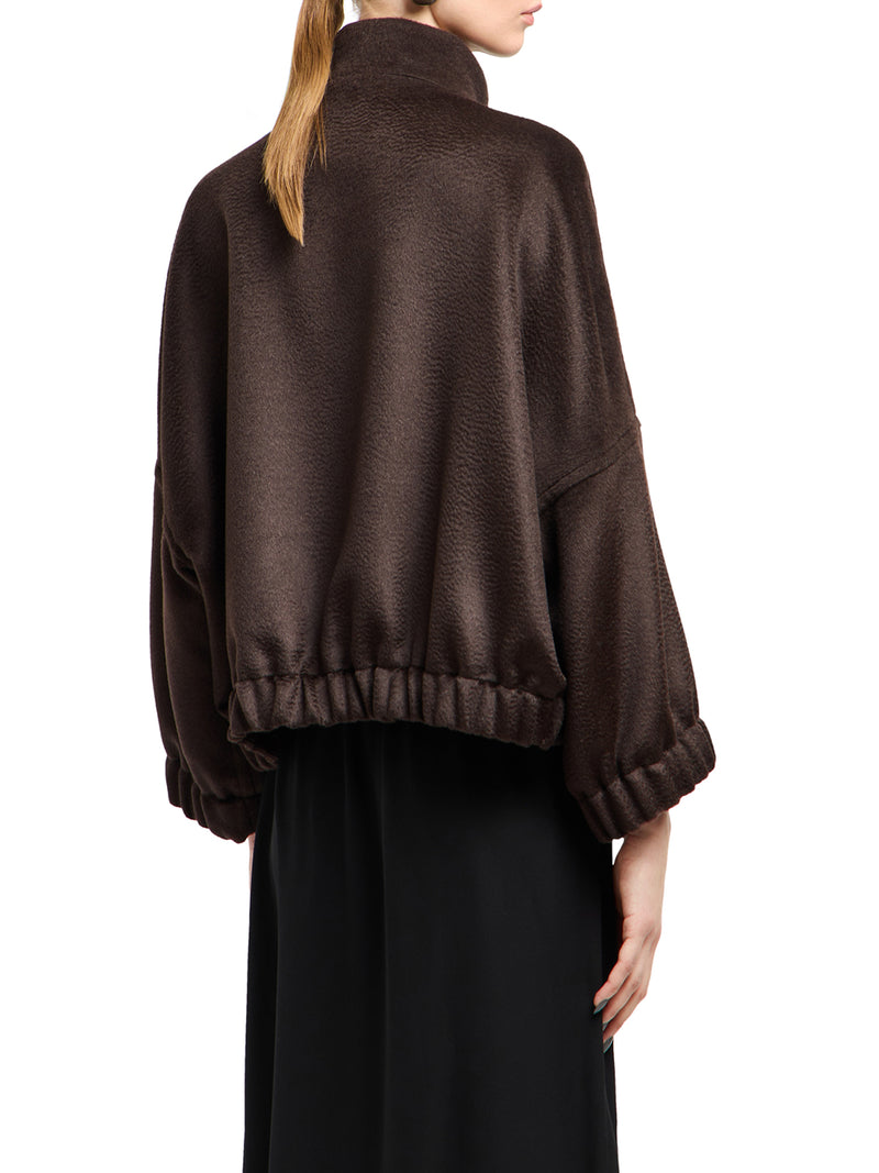 CABAN IN ALPACA AND WOOL