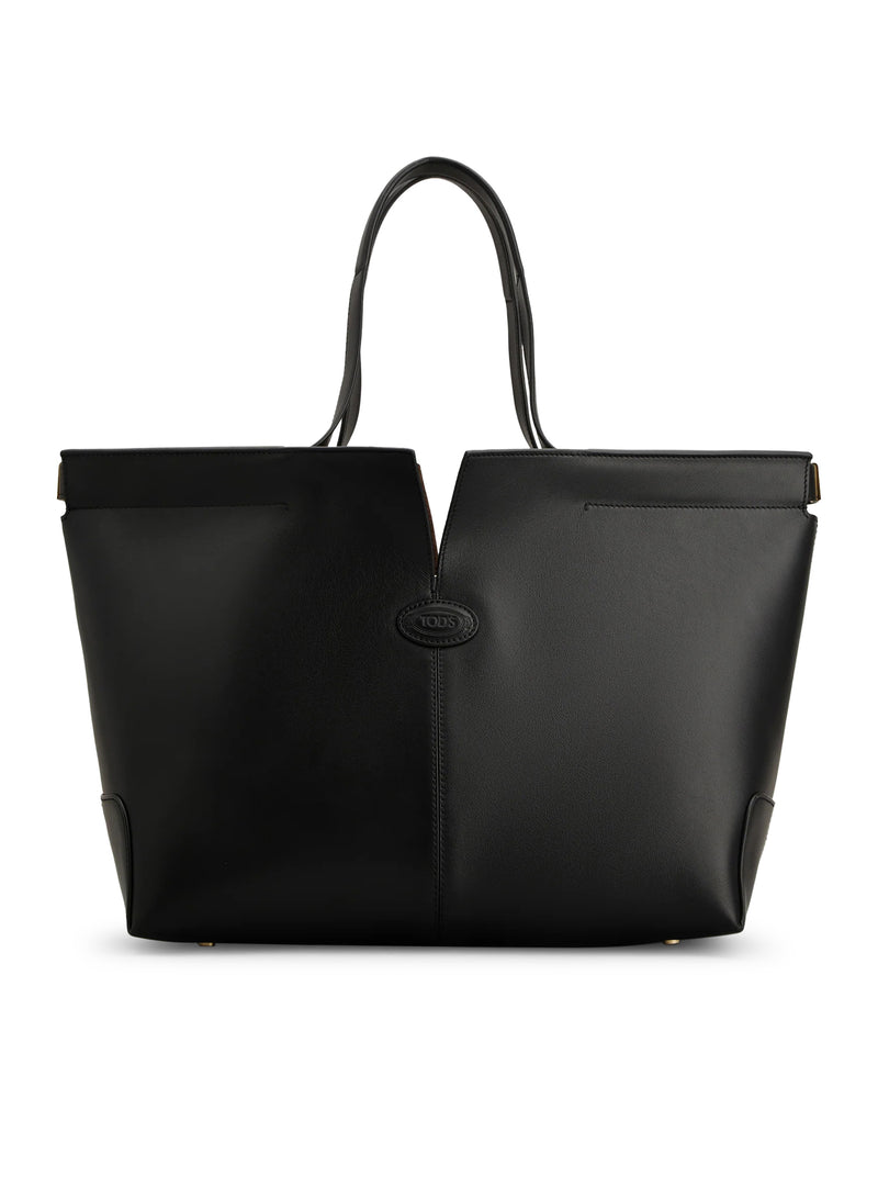 MEDIUM-SMALL LEATHER FOLIO BAG