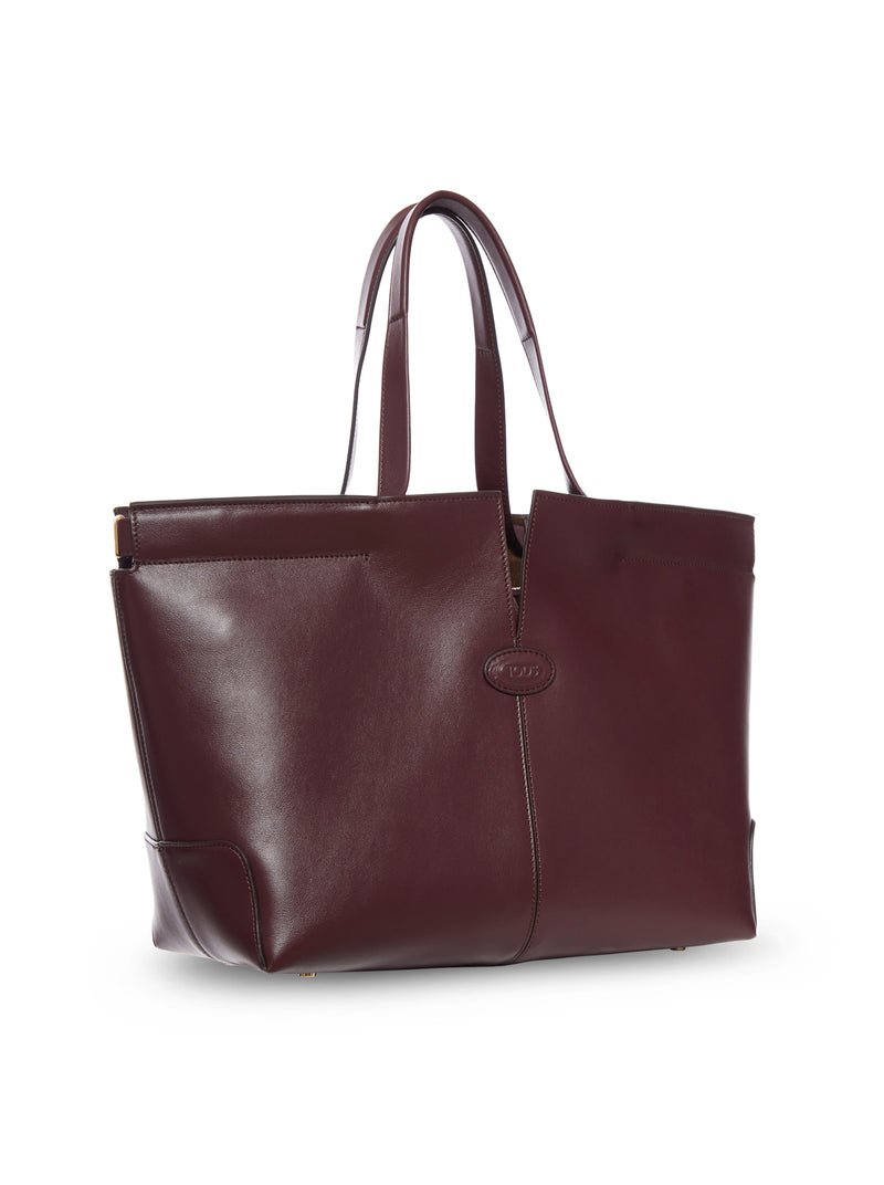 MEDIUM-SMALL LEATHER FOLIO BAG