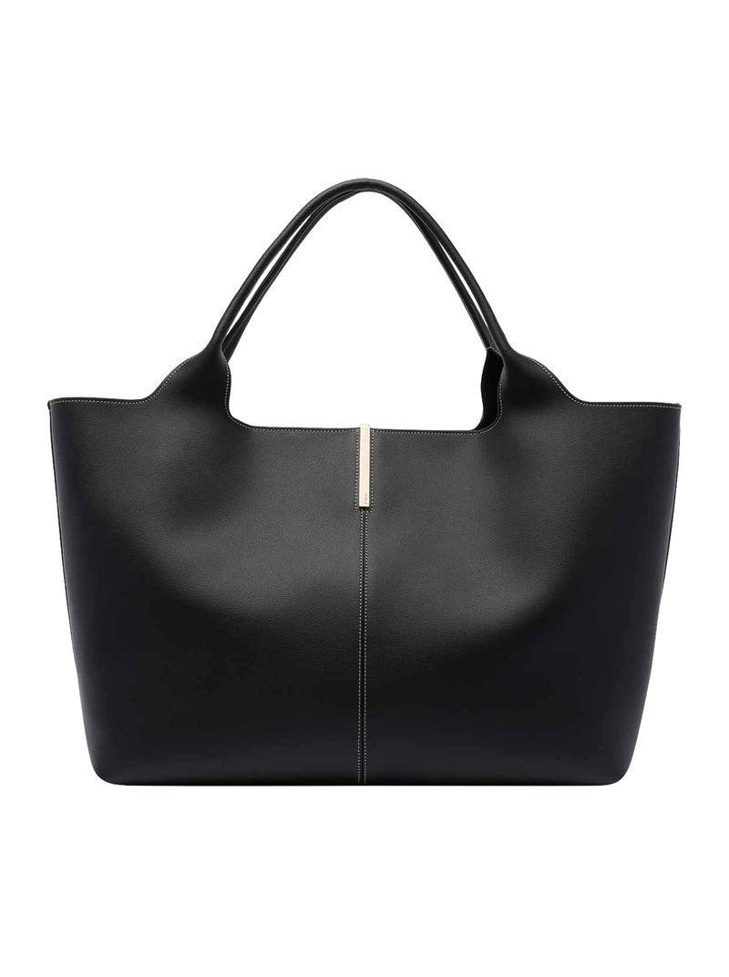 LEATHER SHOPPING BAG