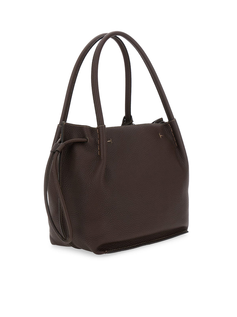 CALF LEATHER BUCKET BUZ