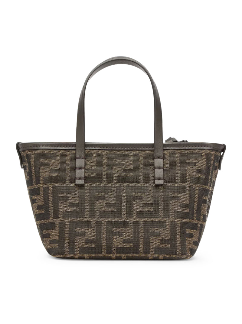 ROLL MINI IN JAQUARD FF BROWN