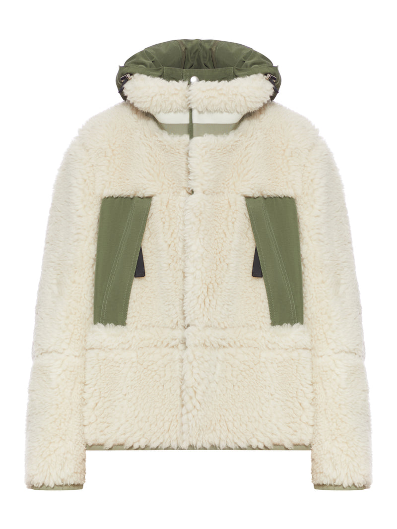 SHEARLING BOMBER JACKET