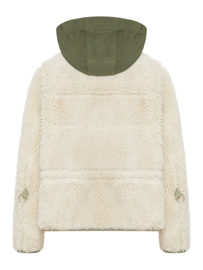 SHEARLING BOMBER JACKET