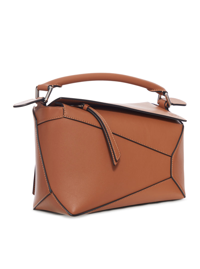 SMALL PUZZLE EDGE BAG IN CLASSIC CALFSKIN LEATHER