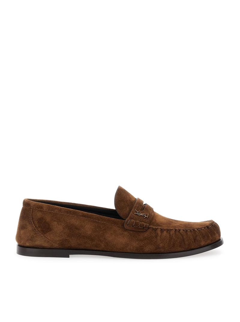 LAURENT SUEDE LOAFERS