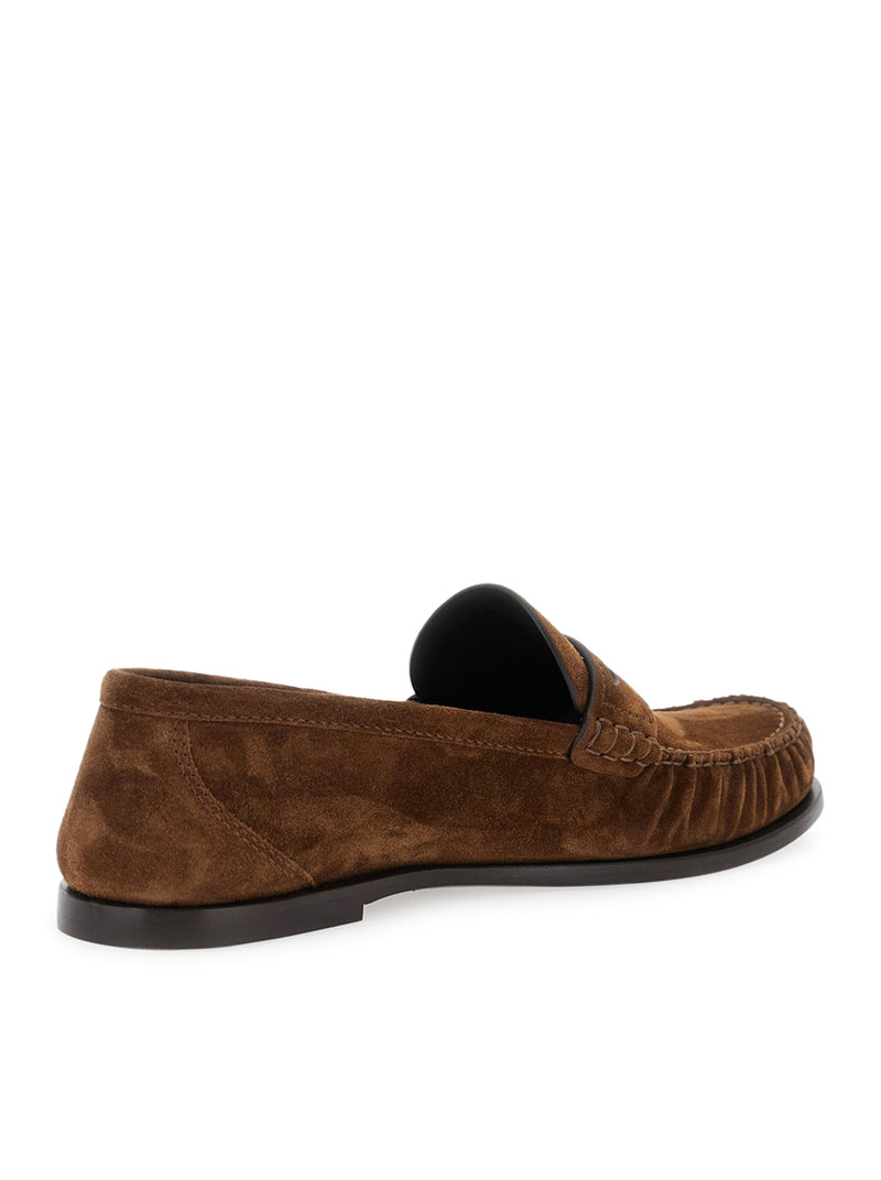 LAURENT SUEDE LOAFERS