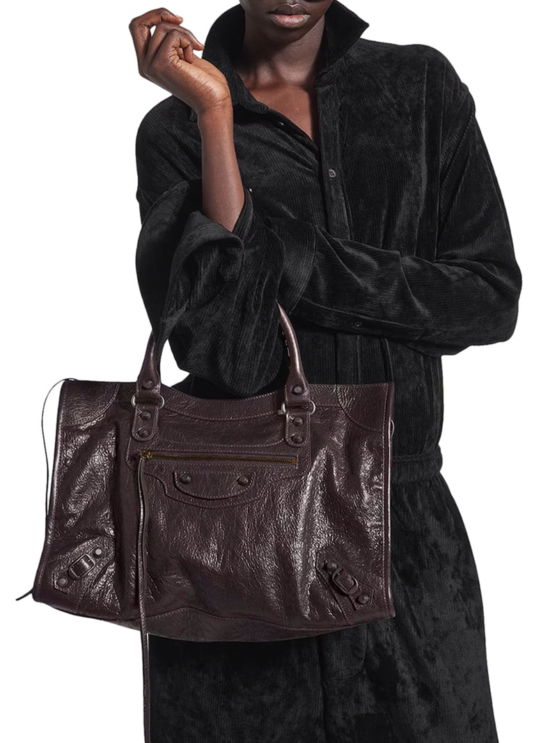 LE CITY MEDIUM LEATHER BAG