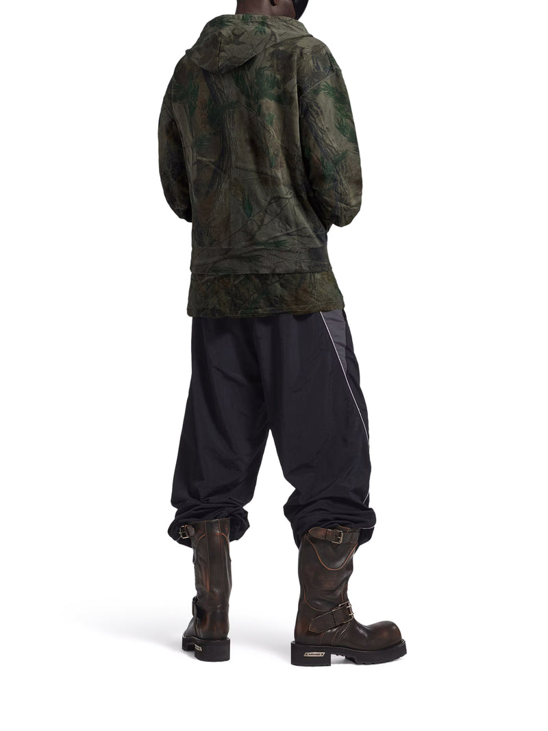 DIAMOND B OVERSIZED ZIP HOODIE